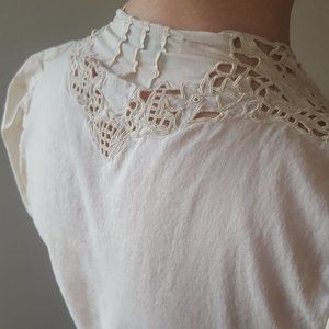 Vintage Designer Puff Sleeve Blouse